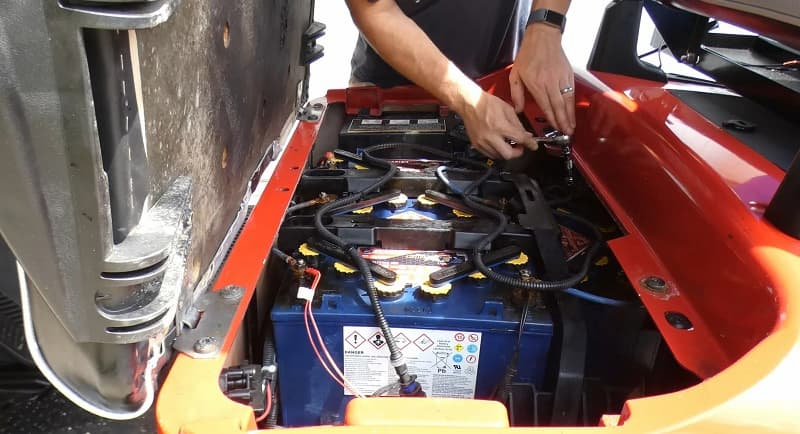 Wiring a Golf Cart Battery