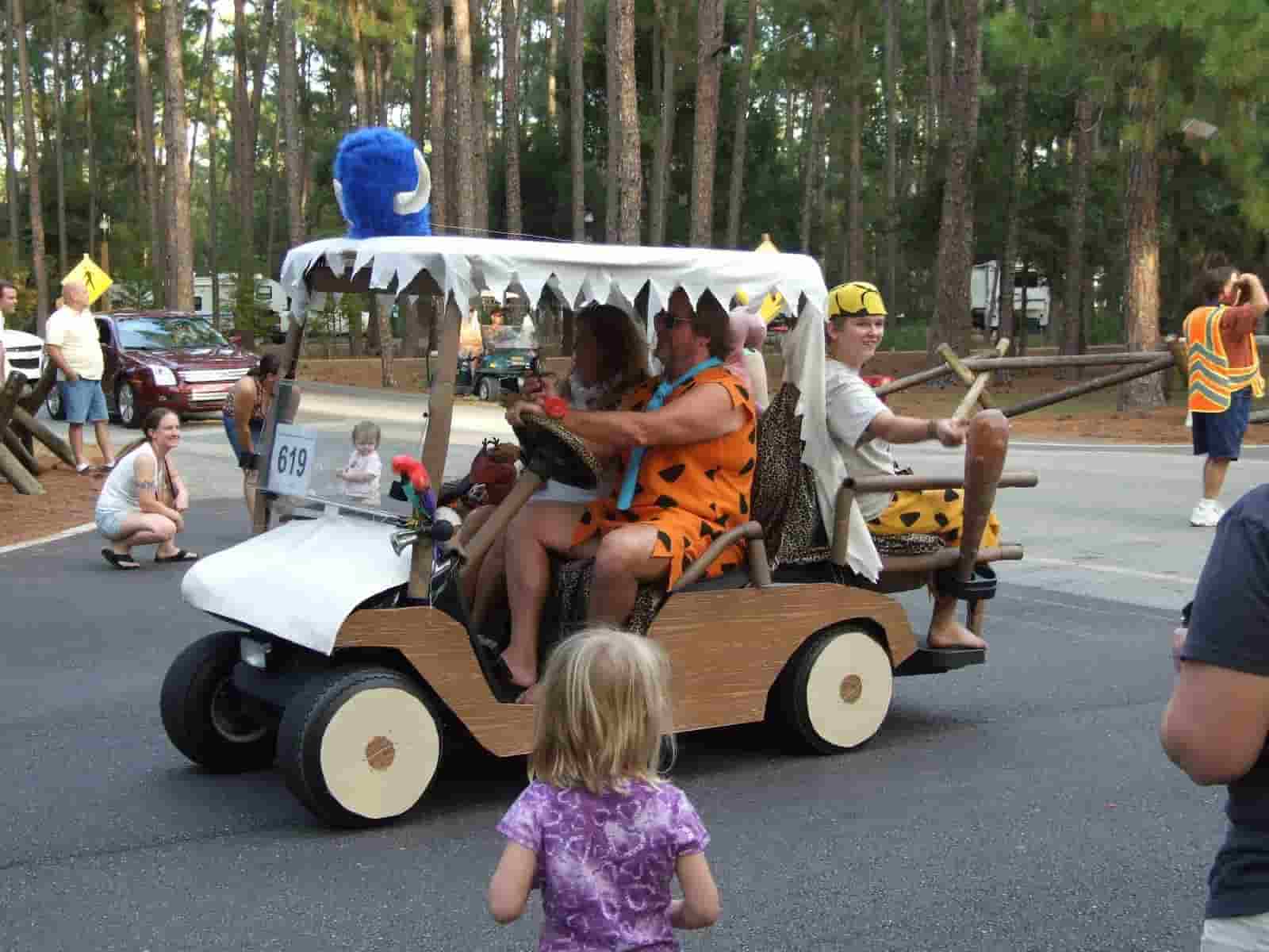 Evolution of Halloween Golf Cart Decorations