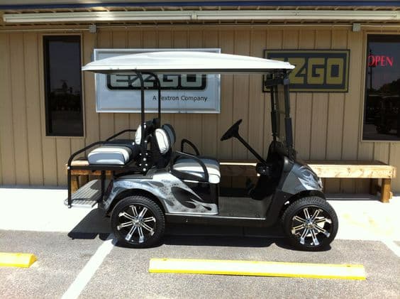 Mini hummer golf cart