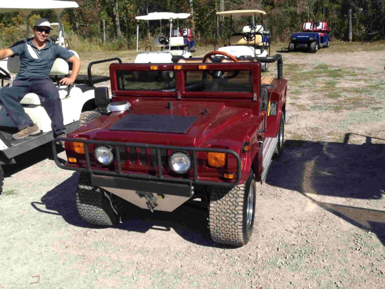 Hummer H1 Golf Cart