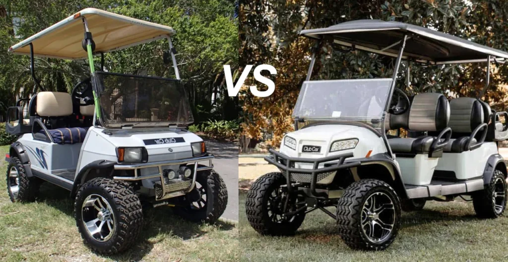 new vs used golf carts